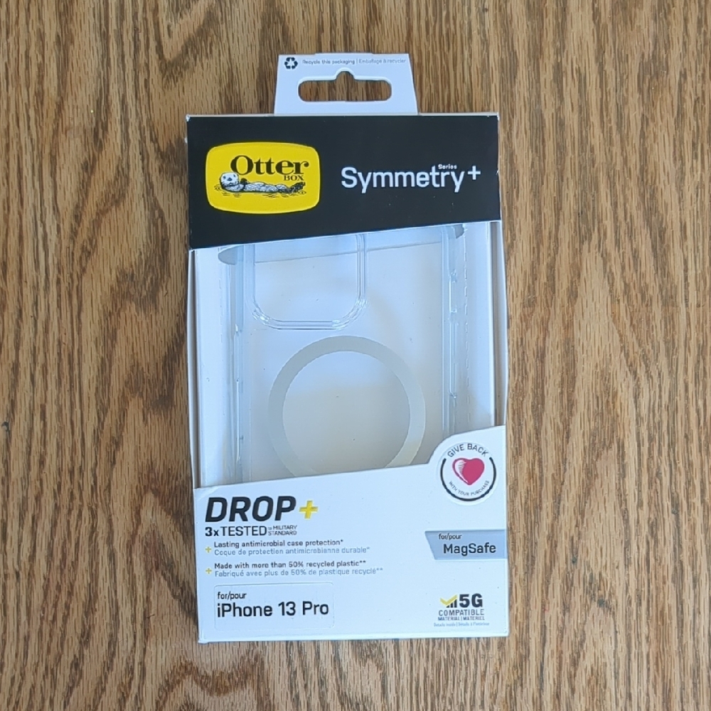 OtterBox Symmetry+ Clear Case for iPhone 13 Pro